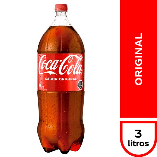 Coca Cola Original 3 Litros