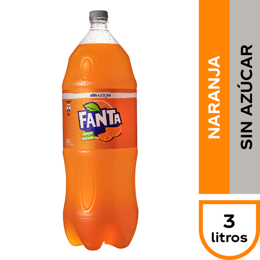 Fanta Zero 3 Litros